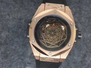 Replica Hublot Sang Bleu Rose Gold