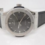 JJ Factory Published Replica Hublot Classic Fusion Grey Titanium Watch