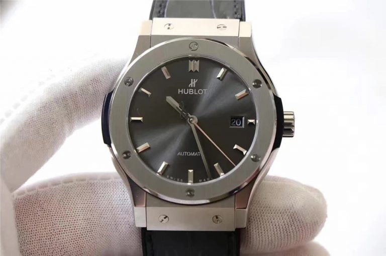 JJ Factory Replica Hublot Classic Fusion 511.NX.7070.LR Titanium Watch with Clone HUB1112 Movement