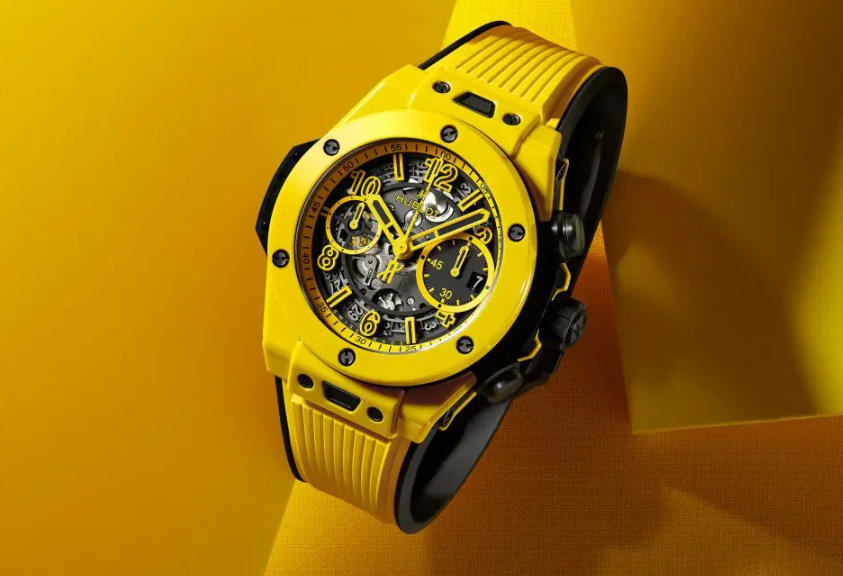 The UK Best Replica Hublot Big Bang Unico Yellow Magic Watches Is Like The Summer Sun Lighting Up A New York Taxi